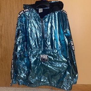 VS PINK Pullover Quarter Zip Hoodie